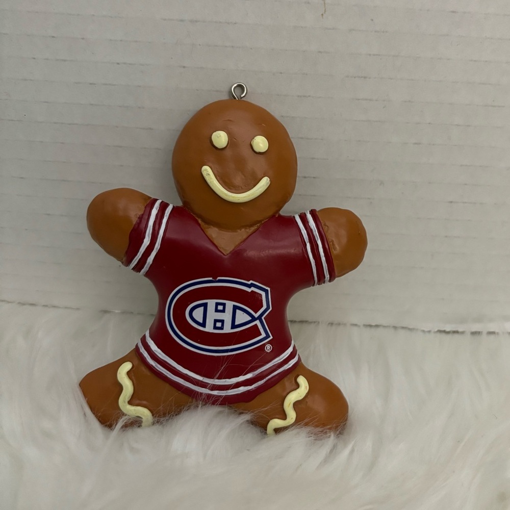 Montreal Canadiens NHL Christmas Gingerbread Ornament